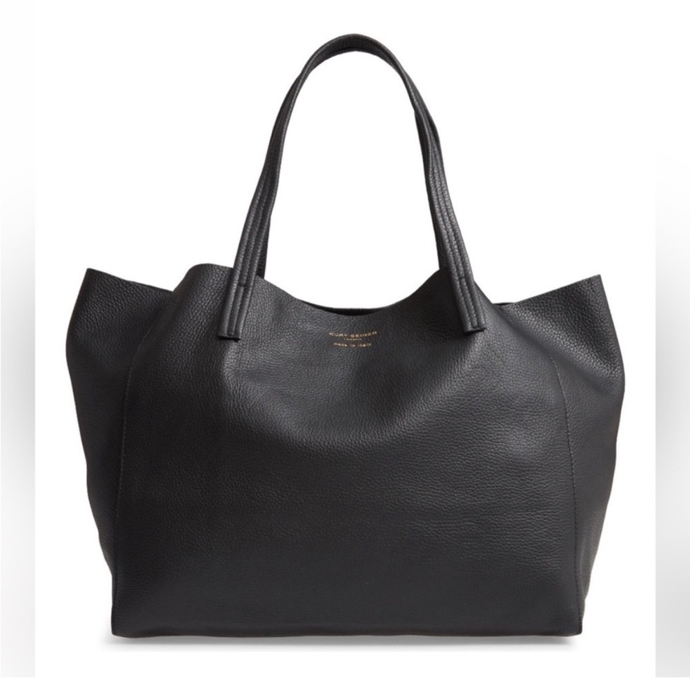 KURT GEIGER  London SOFT SLOUCHY leather tote in GREEN and it’s beautiful